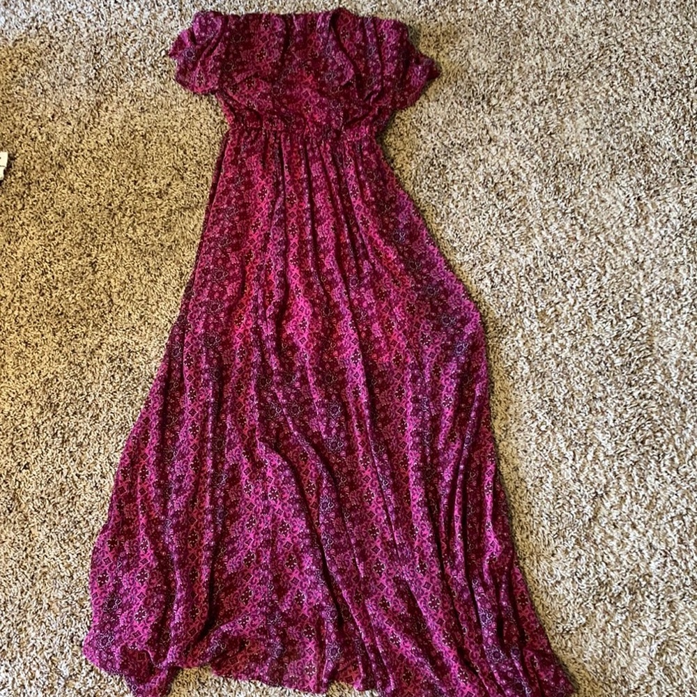 Strapless Summer Dress